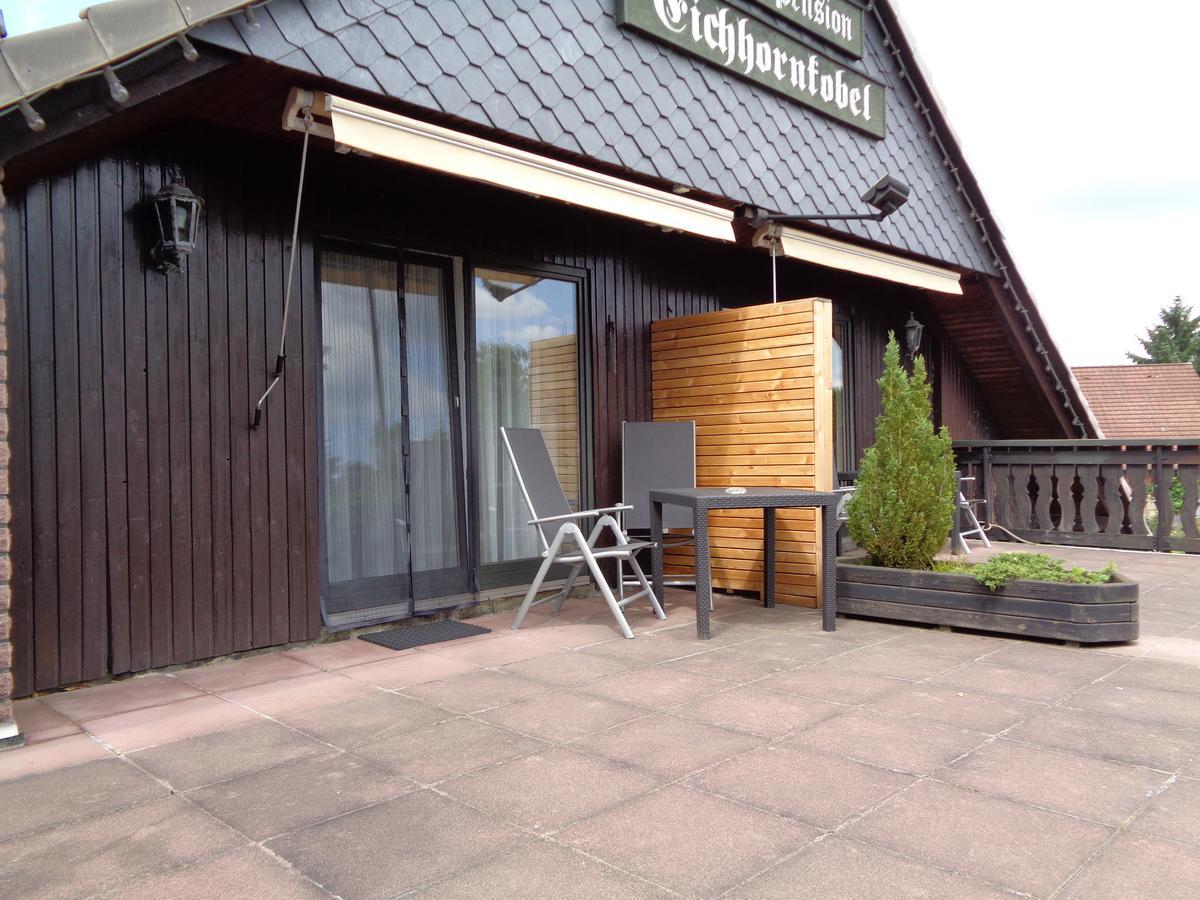 Hotel Garni Eichhornkobel Fassberg ภายนอก รูปภาพ